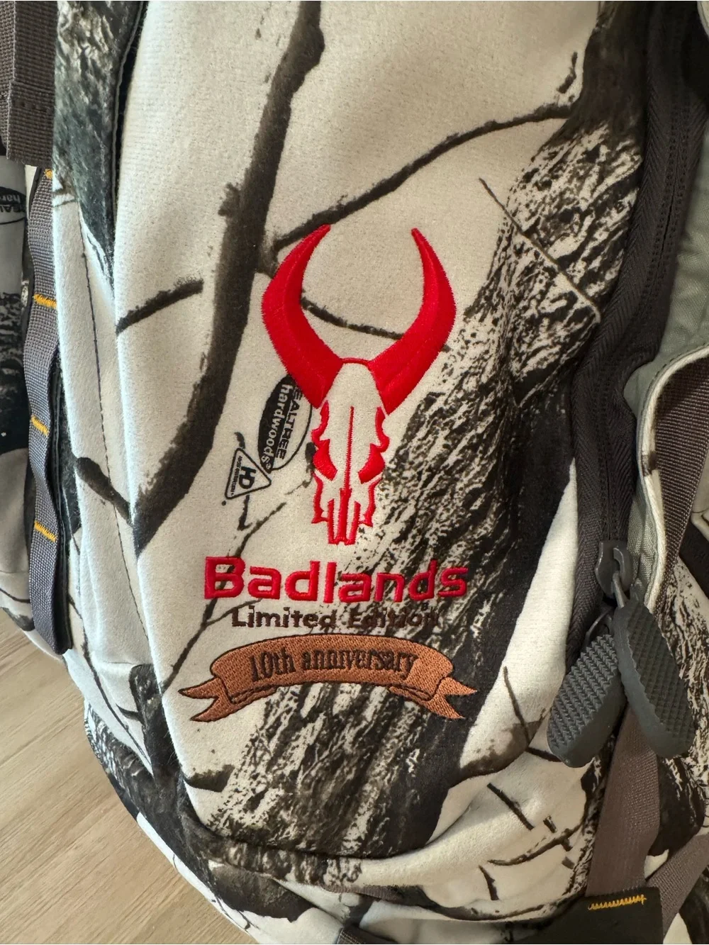 Badlands White & Black Camo Rucksack Backpack for Men